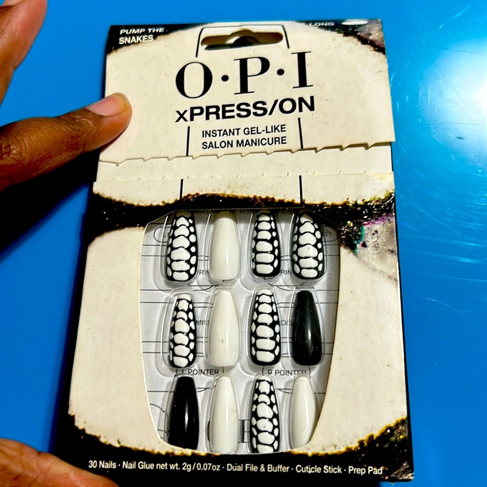 OPI Press On Nail-Pimp the Snakes